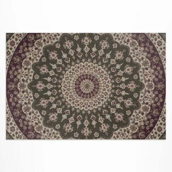 Tapis vinyle d’extérieur Mandalas aztèques vintage