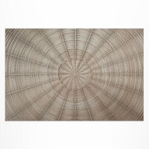 Tapis vinyle d’extérieur Tissage en osier
