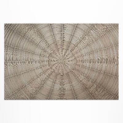 Tapis vinyle d’extérieur Tissage en osier