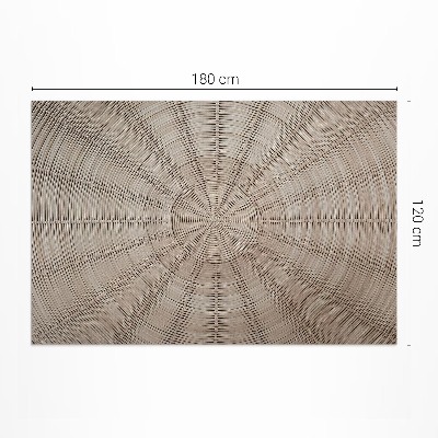 Tapis vinyle d’extérieur Tissage en osier