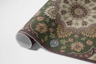 Tapis vinyle d’extérieur Fleurs Art Nouveau