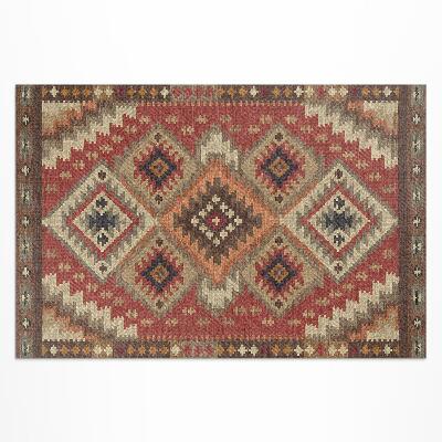 Tapis vinyle d’extérieur La précision géométrique de l'art aztèque