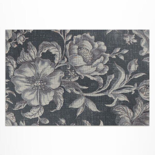 Tapis vinyle d’extérieur Motifs vintage romantiques