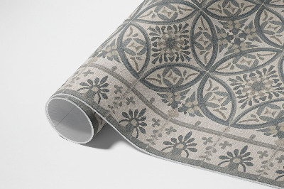 Tapis vinyle d’extérieur Souvenirs géométriques