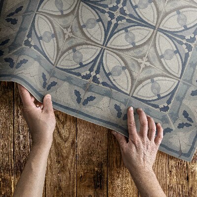 Tapis vinyle d’extérieur Ambiance pierre rétro