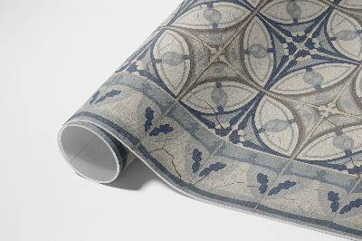 Tapis vinyle d’extérieur Ambiance pierre rétro