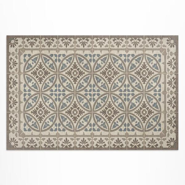 Tapis vinyle d’extérieur Composition géométrique bohème