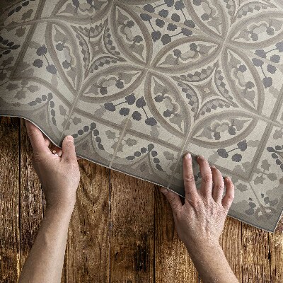 Tapis vinyle d’extérieur Bohème géométrique