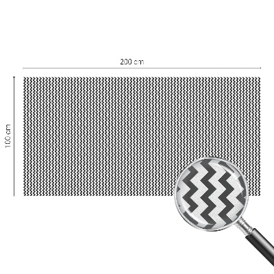 Film occultant fenêtre effet vitrail Motif en zigzag