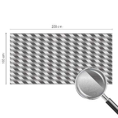 Vitrail autocollant pour fenêtre rayures géométriques