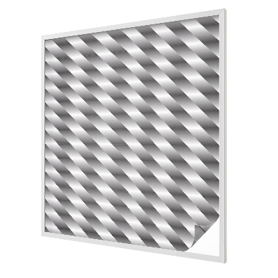 Vitrail autocollant pour fenêtre rayures géométriques