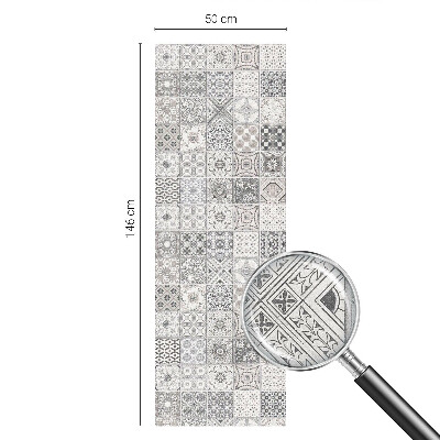 Film fenêtre décoratif occultant vitrail Motifs carrelés