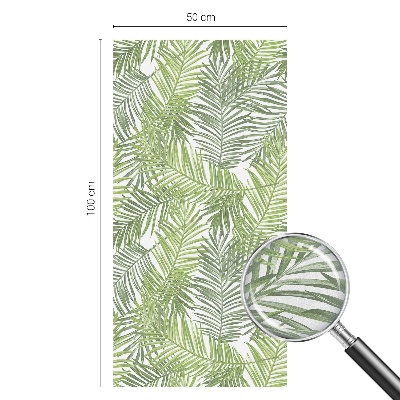 Autocollant pour vitrage Modèles végétaux