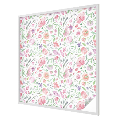 Film occultant pour fenêtre Motif floral