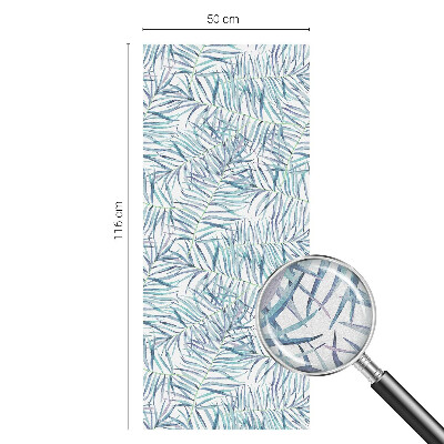 Film occultant pour fenêtre Motif botanique