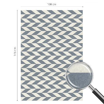 Vitrail autocollant pour fenêtre Illusion géométrique