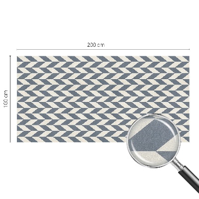 Vitrail autocollant pour fenêtre Illusion géométrique