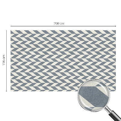 Vitrail autocollant pour fenêtre Illusion géométrique