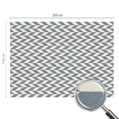 Vitrail autocollant pour fenêtre Illusion géométrique