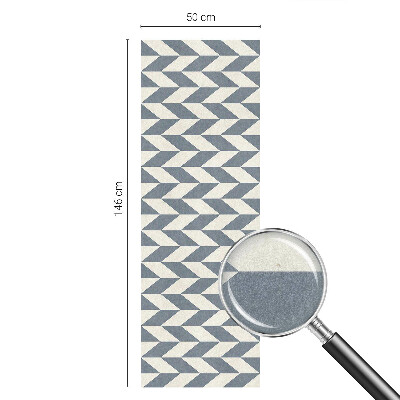 Vitrail autocollant pour fenêtre Illusion géométrique