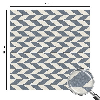 Vitrail autocollant pour fenêtre Illusion géométrique