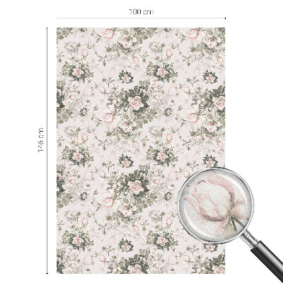 Film occultant pour fenêtre beauté florale