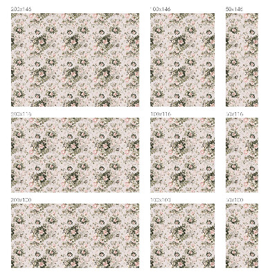 Film occultant pour fenêtre beauté florale