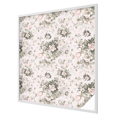 Film occultant pour fenêtre beauté florale