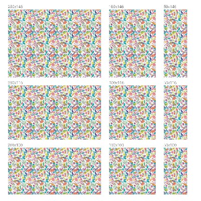 Film occultant fenêtre effet vitrail Composition colorée