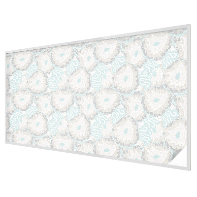 Vitrail autocollant pour fenêtre Plumes délicates