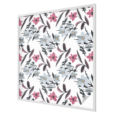 Film fenêtre décoratif occultant vitrail Motif floral