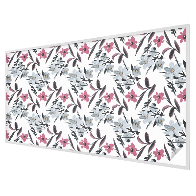 Film fenêtre décoratif occultant vitrail Motif floral