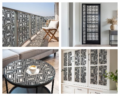 Film fenêtre décoratif occultant vitrail Modèle énergétique