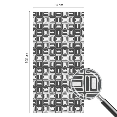 Film fenêtre décoratif occultant vitrail Modèle énergétique
