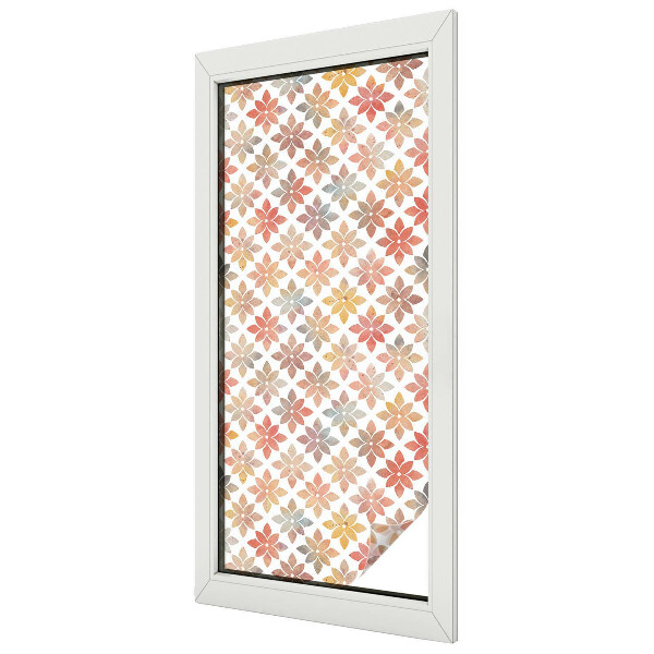 Film occultant pour fenêtre beauté florale