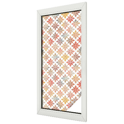 Film occultant pour fenêtre beauté florale