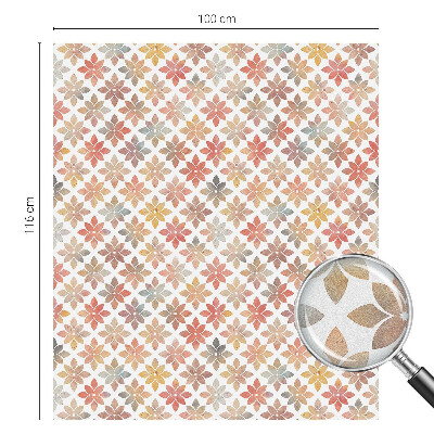 Film occultant pour fenêtre beauté florale