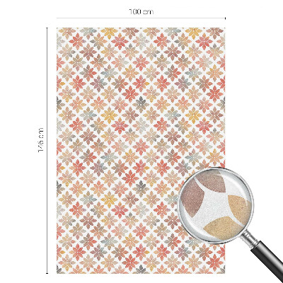 Film occultant pour fenêtre beauté florale