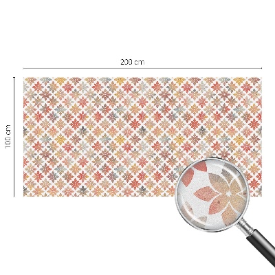 Film occultant pour fenêtre beauté florale