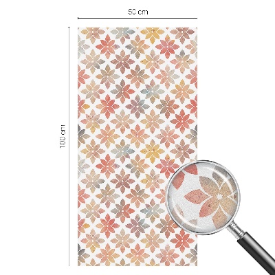 Film occultant pour fenêtre beauté florale