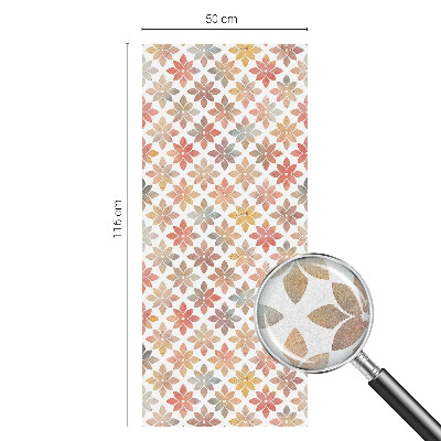 Film occultant pour fenêtre beauté florale