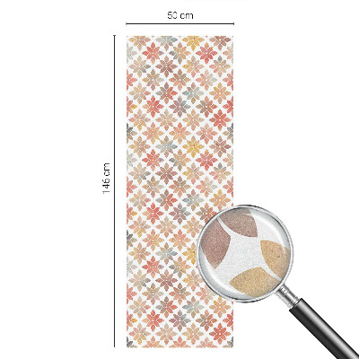 Film occultant pour fenêtre beauté florale