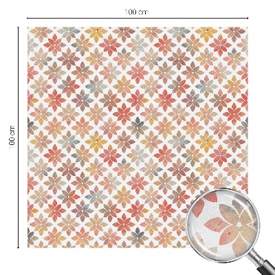 Film occultant pour fenêtre beauté florale