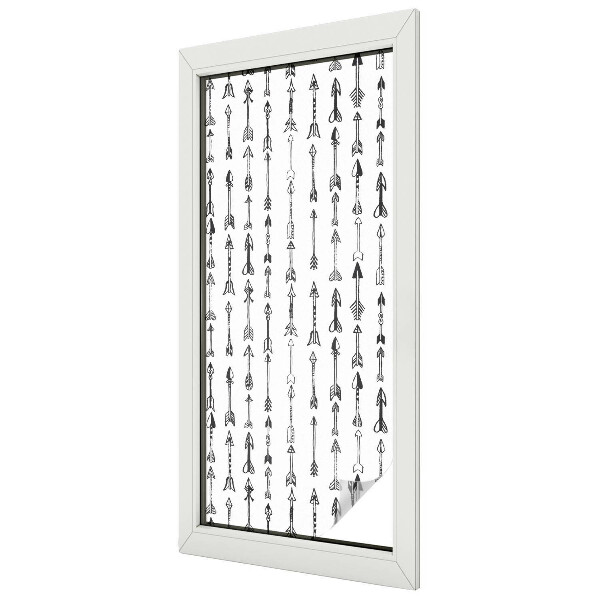 Film occultant pour fenêtre Flèches géométriques