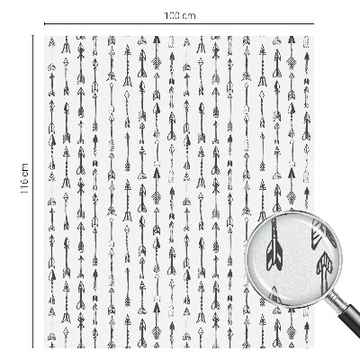 Film occultant pour fenêtre Flèches géométriques