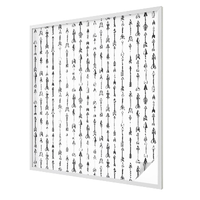 Film occultant pour fenêtre Flèches géométriques