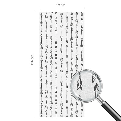 Film occultant pour fenêtre Flèches géométriques