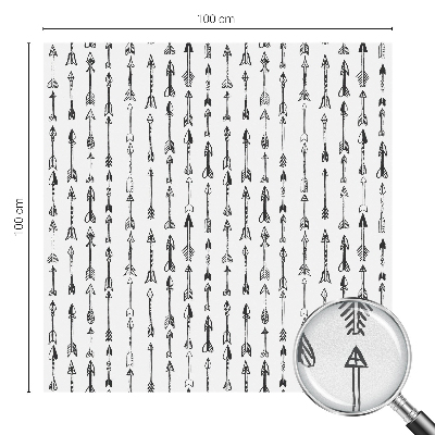 Film occultant pour fenêtre Flèches géométriques