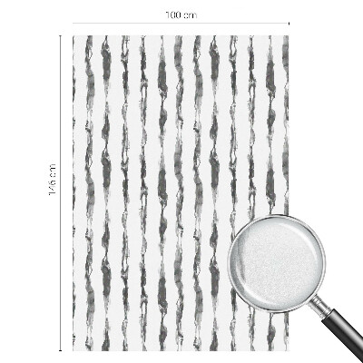 Film occultant fenêtre effet vitrail Lignes abstraites