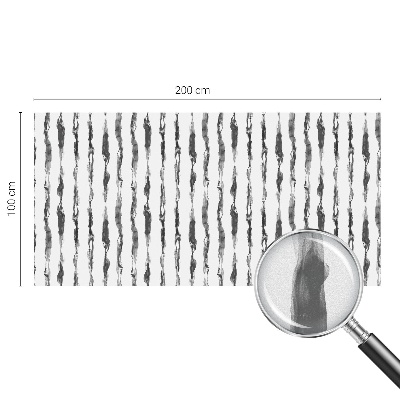 Film occultant fenêtre effet vitrail Lignes abstraites